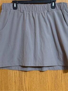 Women’s RBX skort, size XL, Casual Elastic Waist Gray Skirt